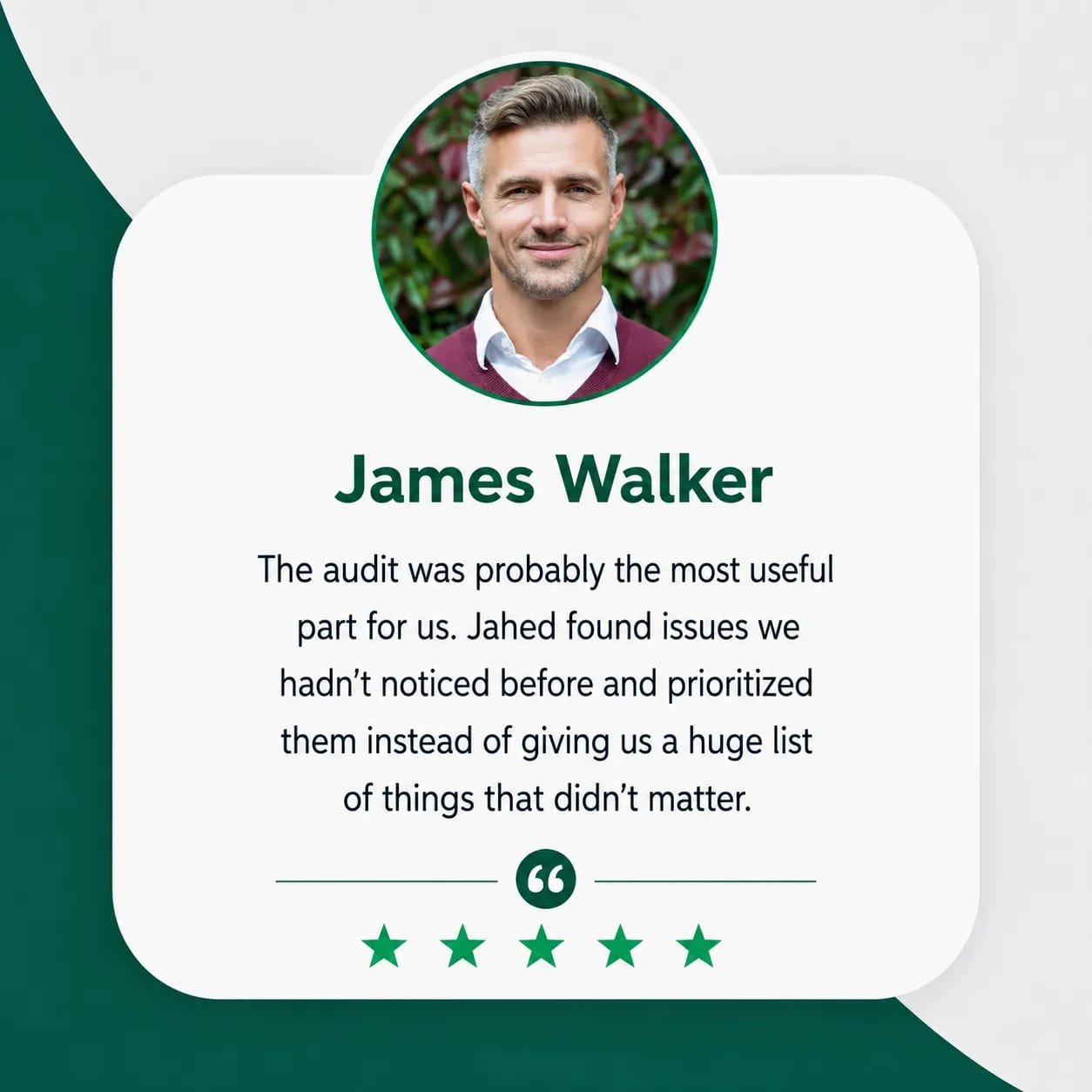 Client Testimonial 5