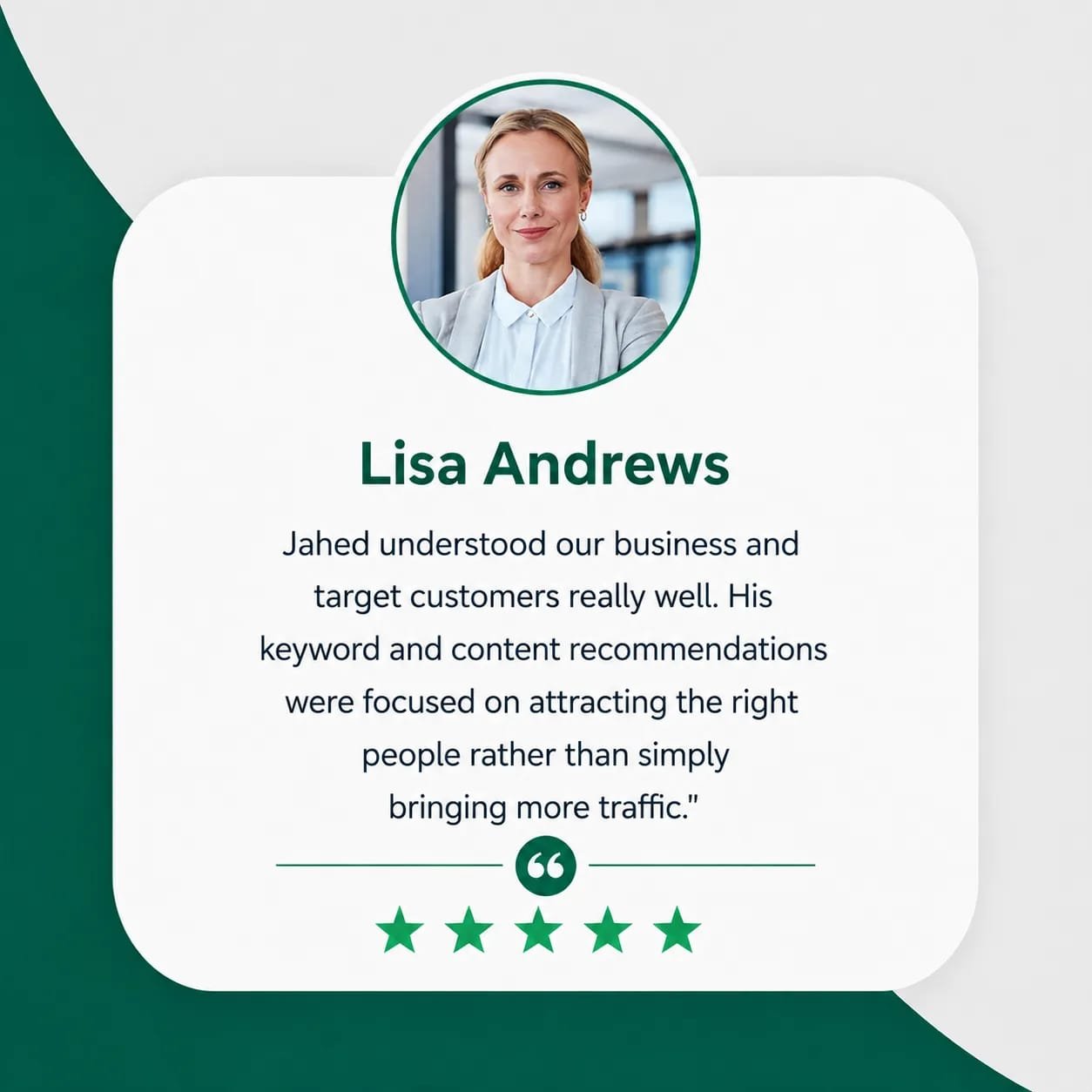 Client Testimonial 7